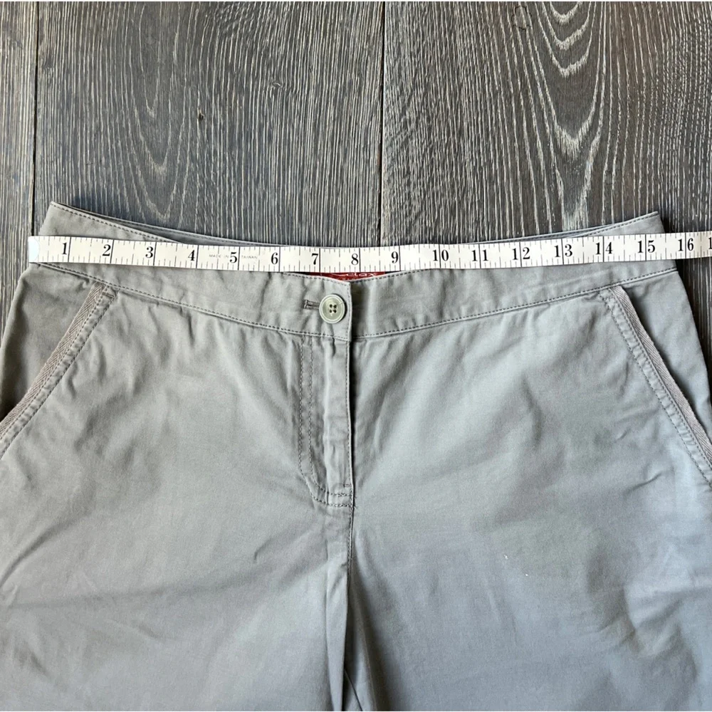 Tommy Bahama Relax Ellery Fit Gray Cropped pant. Women’s Size 2 - Picture 9 of 12